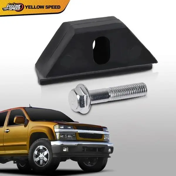 ALLGOOD 1* Plastic Battery Hold Down Block with 1 Bolt, High-Quality Durable Direct-Fit Chevy Trucks Accessory for Chevy Silverado, Suburban, Colorado, S-10