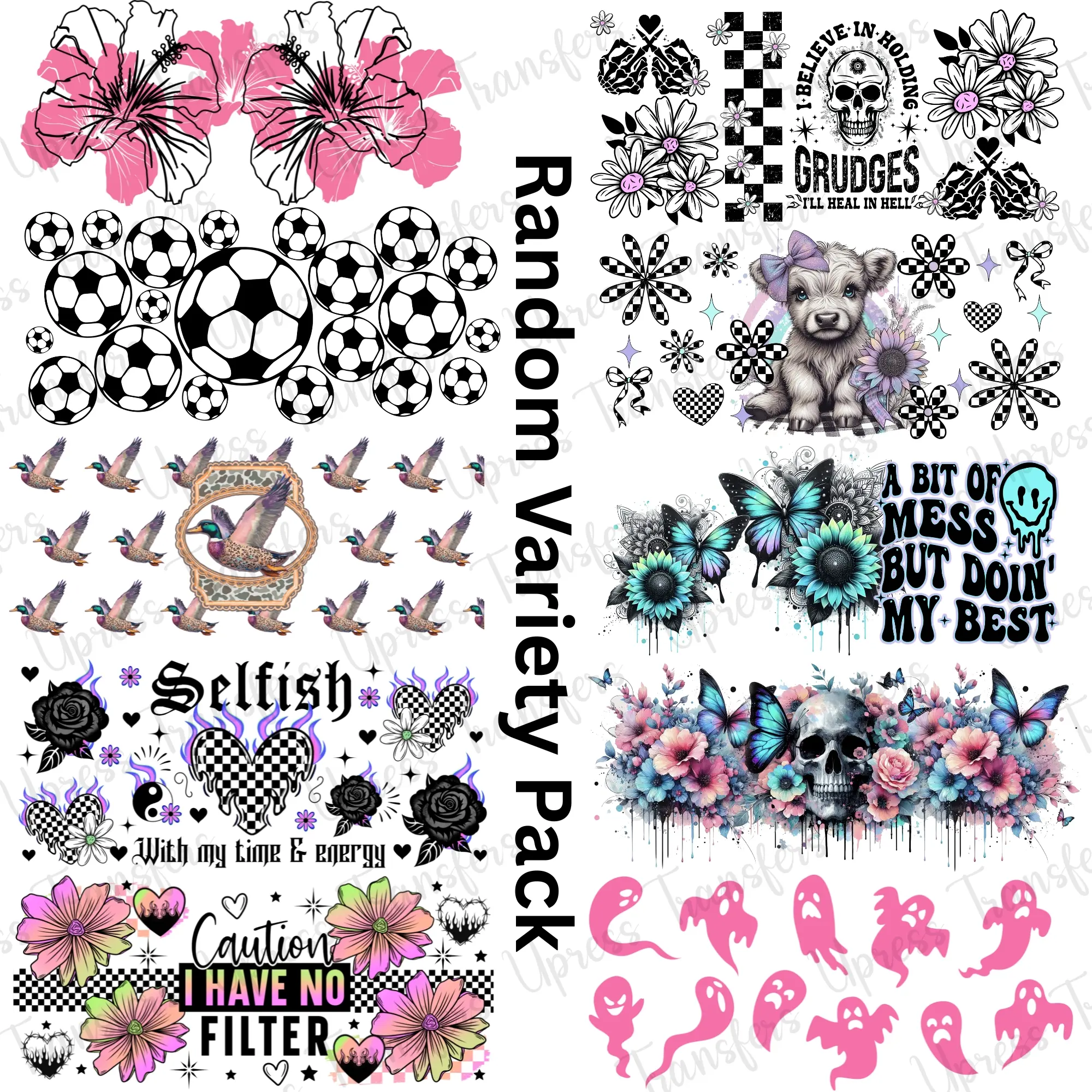 10 UV Wrap Variety Pack