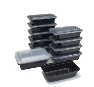 30-Piece Meal Prep Food Storage Containers Set with Lids Reusable Plastic Containers for Meal Prep & Leftovers Eco-Friendly and Durable