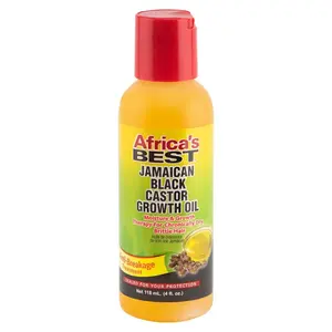 Africa's Best Jamaican Black Castor Growth Hair Oil, Unisex Haircare Moisturizer to Restore & Hydrate, 4 oz