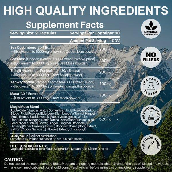 Insane Deals on Powerful Maca Root, L-Arginine & L-Citrulline, All-Natural Blend, Endorsed by Numerous Influencers, 60 Capsules, 30 Servings