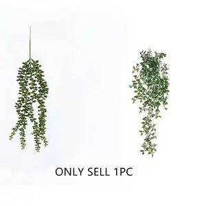 Artificial Hanging Plants, Hanging Plant Vines for Indoor & Outdoor Decor, Fake Plant Potted Decoration for New Year Festival Setting Universal Use