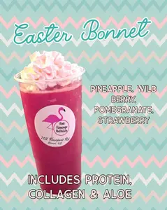 Easter Bonnet Loaded Tea - 298mg of Caffeine, 1 Carb, 39 Calories, 1g Sugar, 15g Protein, 10g Collagen Peptides - Wild Berry, Pineapple & Strawberry flavored
