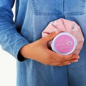 Reusable Cold Compress Bag, Hot & Cold Therapy, Adult Heating Pad, Circular Ice Pack Adults, Injury Relief, Tooth Compression, Fatigue Eye Relaxation