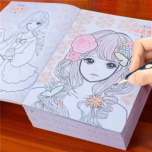 1. This adorable coloring book for girls is made of high-quality thick paper, encouraging creative expression and providing a relaxing painting experience. It is highly suitable as a gift for Christmas, birthday, Thanksgiving and Halloween, and is a fashi