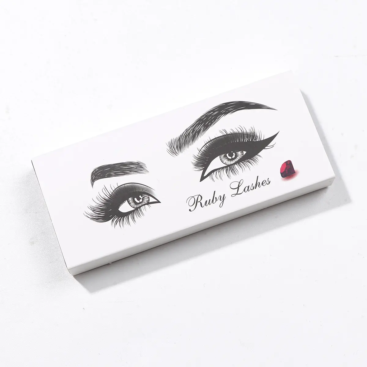 Teslal 1 Box Eye Lashes Natural Fluffy False Eyelashes Makeup Cosmetic