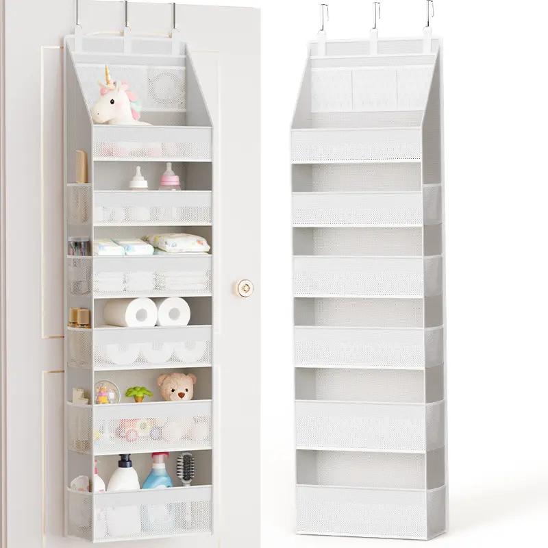 Criusia Behind-the-Door Storage Bags, Home Organization Accessory Pouches for Bedrooms, Bathrooms - Space-Saving Home Organizers to Reduce Clutter
