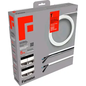 16 ft Cable Raceway Roll for Hiding Wires at Home and Office