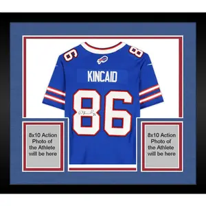 Framed Dalton Kincaid Buffalo Bills Autographed Blue Nike Limited Jersey - Fanatics Authentic Certified - NFL Memorabilia