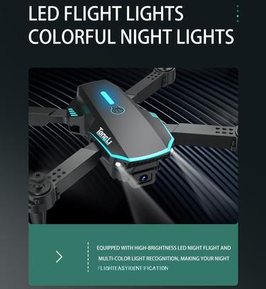 Tong Li HD Aerial Drone with Screen Remote Controller, Crash-Resistant Unisex Kids RC Quadcopter Toy, 1 Battery, Long Endurance, Headless Mode, Cool Stunts, 1-Key Takeoff & Landing, No Camera, Ideal Christmas & Birthday Gift, 【No Camera】Crash Resistant On