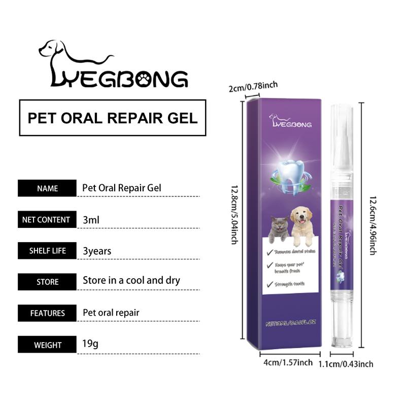 Pet Oral Care Gel - Pet Oral Cleaning, Tooth Stain Removal, Yellow Tooth Whitening, Daily Care Gellitter pellets, spray, litter tray, litter box, removal
