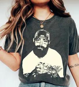 Vintage Posty 2024 Fans shirt, Malone Music The Album Shirt, 90s tshirt Music graphic, Gift for men Women Comfort Colors Shirt