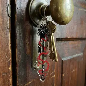 Sleep Token Trident Logo Art Acrylic Keychain