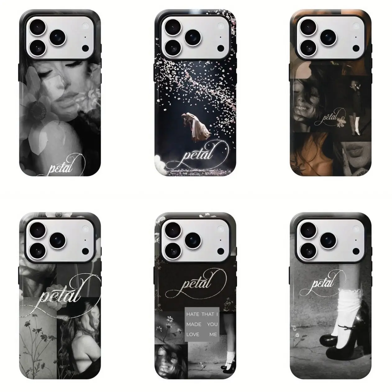 Petal New Album phone case Compatible with iPhone X, 11, 12, 13, 14, 15, 16, 17 & Samsung