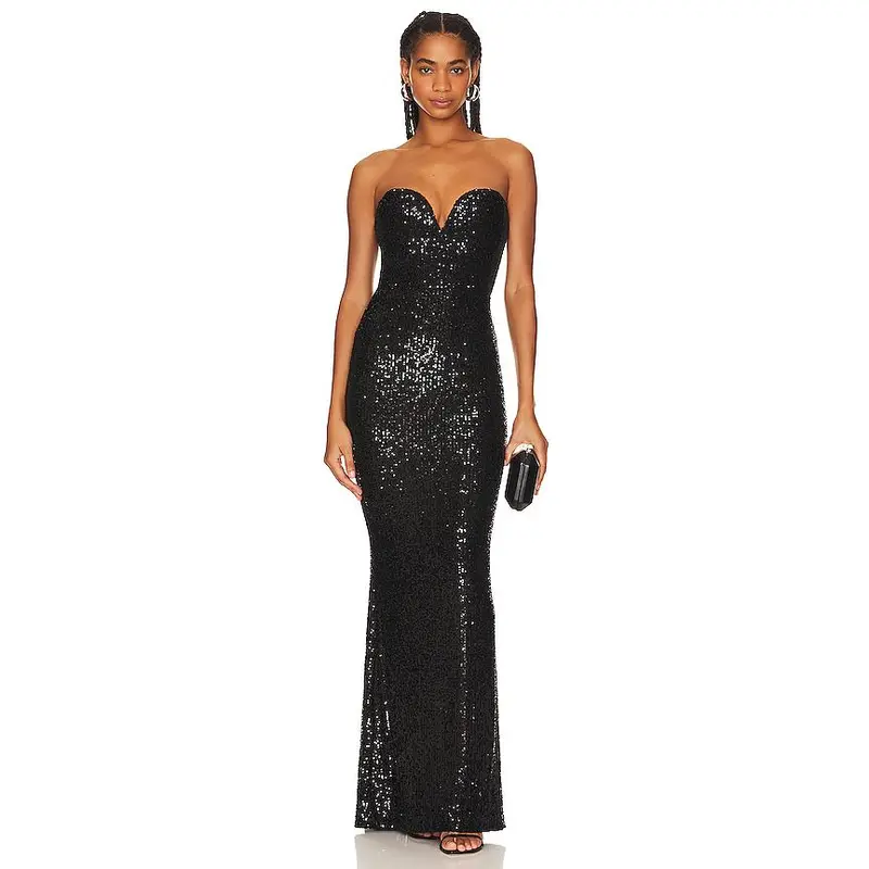 lumiere gown in gold nookie - TikTok Shop