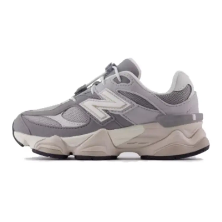 New Balance 9060 Little Kid Sneakers - Raincloud Slate Grey, Casual Trendy Trainers, Sport Trainers, Kids' Footwear, Trainer Footwear