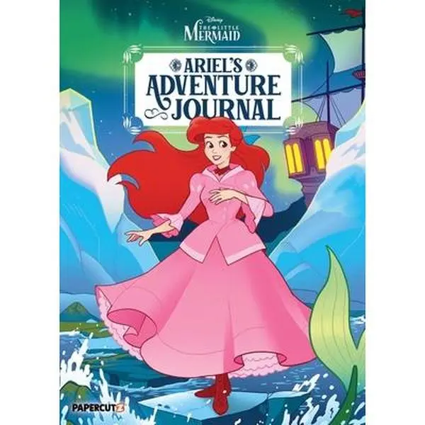 Disney The Little Mermaid: Ariel's Adventure Journal Graphic Novel - The Disney Comics Group, Hardcover, English, 96 Pages, 0.79 lbs, 9.13" H x 6.14" L x 0.55" W