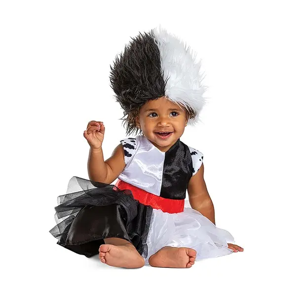 Girl's Disney Infant Classic Cruella Costume