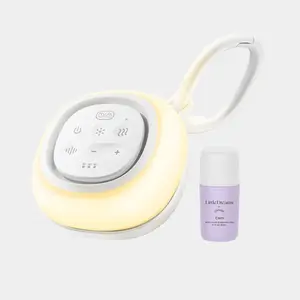 Canopy Nursery Sound Machine + Aroma | Portable 3-in-1 With White Noise | Lullabies, Heartbeat, Night Light | Aroma Diffuser For Sleep, Naps, Bedtime | Clip-On For Crib, Stroller, Diaper Bag, Travel | 15 Sounds | 15 Hours Cordless | No App Or Subscription
