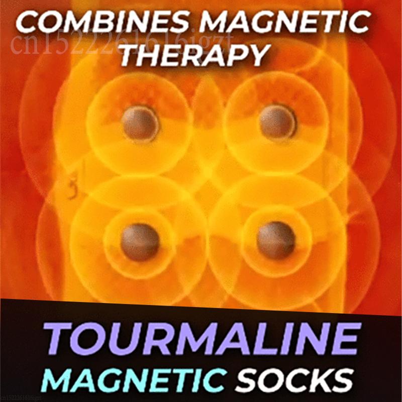 Tourmaline Self-Heating Magnetic Therapy Socks*