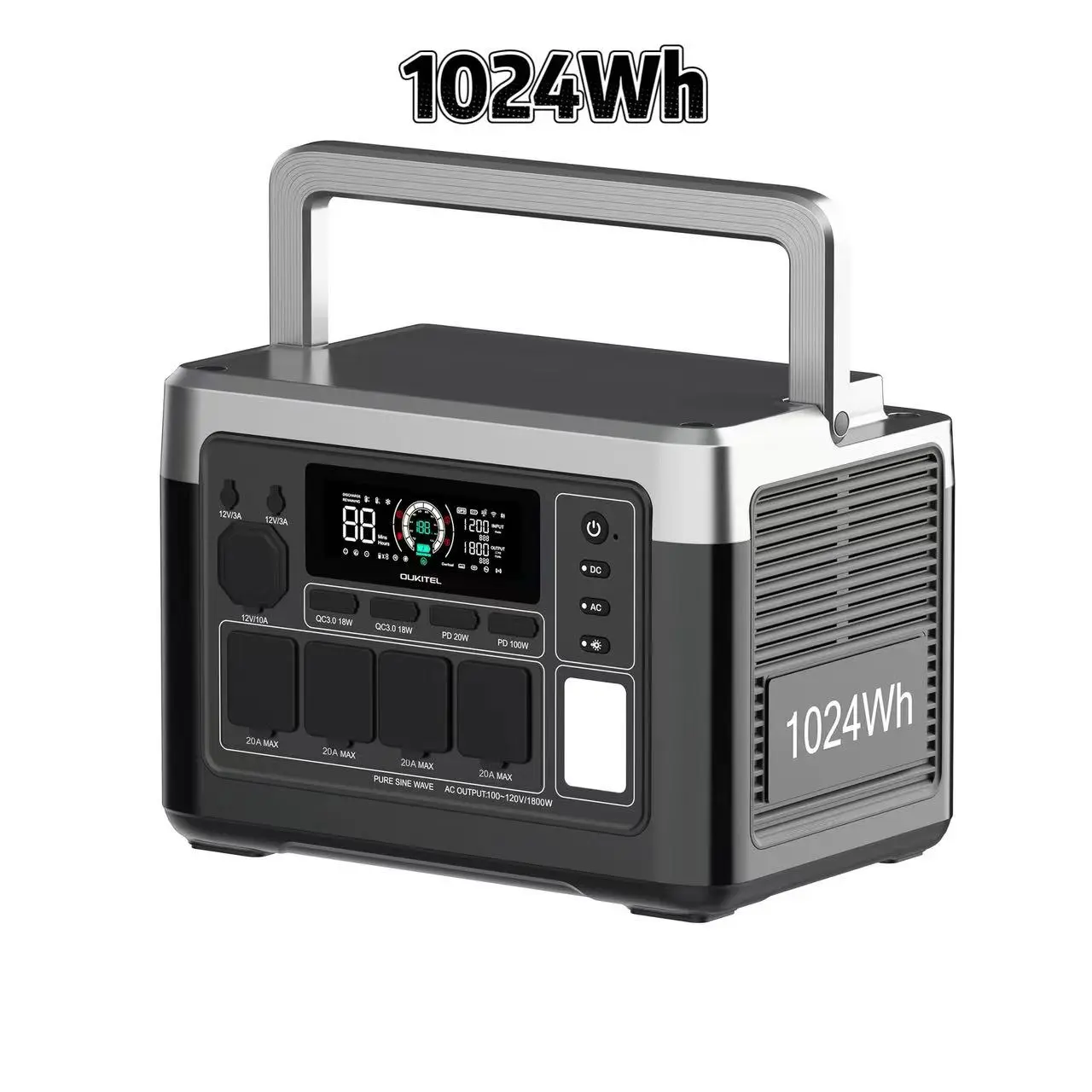 1024Wh(Camping, mini fridge/projector/portable)