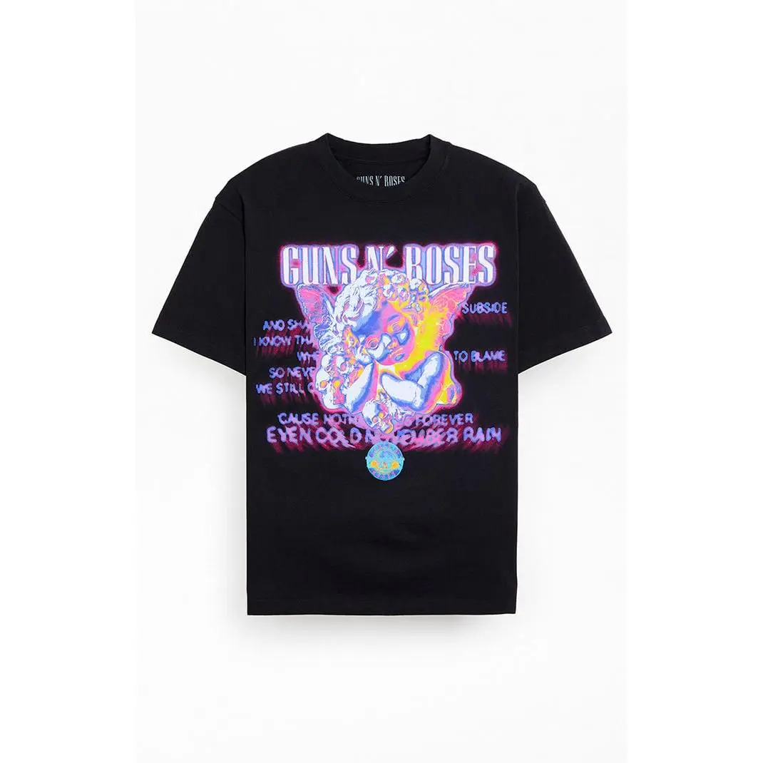 PacSun Men's Guns N' Roses Cherub T-Shirt - Multicolor