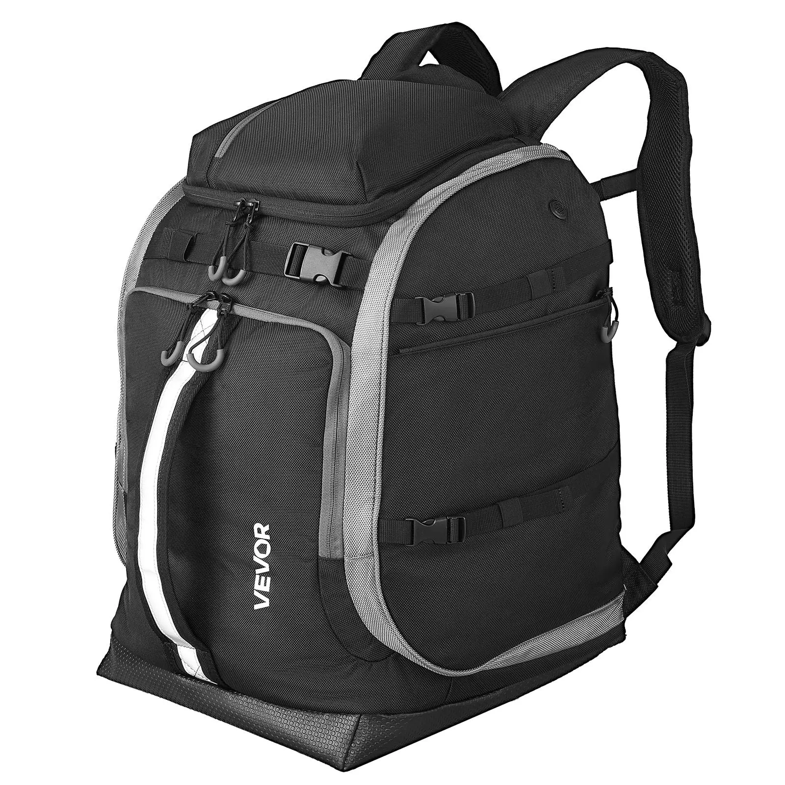 【SummerFinds】VEVOR Ski Boot Bag Snowboard Boots Travel Backpack 55L Waterproof Oxford Black