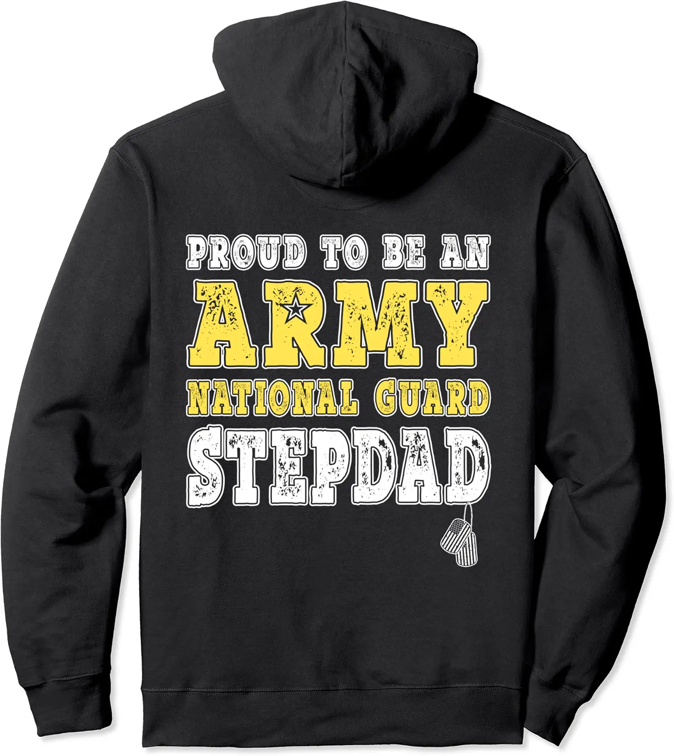 Proud To Be An Army National Guard Stepdad Military Step-Dad Pullover Hoodie - Winniekemo Shop 39B08YS7KJB5