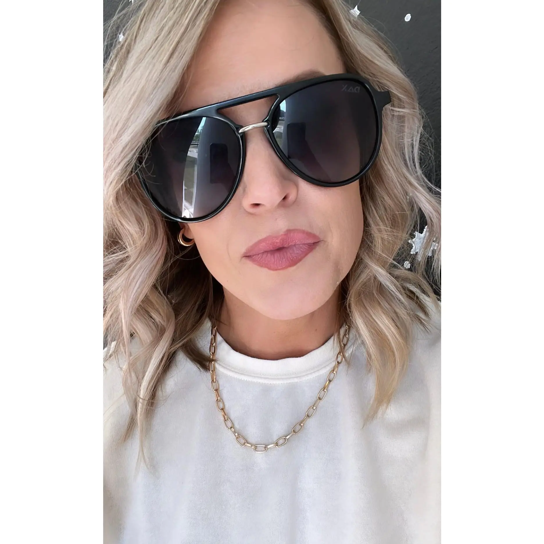 DAX Eyewear - Earhart Aviator Sunglasses - Large Hair Friendly Frame - UV 400 Protection and TAC Polarized Lens - Style Options Available