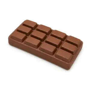 Chocolate-shaped squeeze toy, Slow Rebound Squishies, a slow-rebound, stress-relieving fingertip toy with a soft, bouncy texture, it relieves anxiety and provides a fun squeezing experience for children and girls, a stress-relieving gadget for study