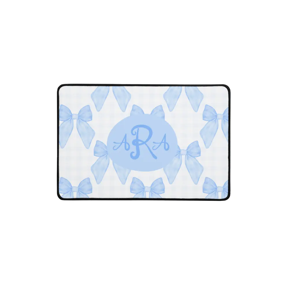 Personalized Desk mat with initials