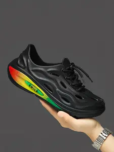 2026 New Men's EVA Durable Crocs, Outdoor Thick-soled Hiking Sandals/Slippers, Sizes 40-45, Slip-on, Versatile, Comfortable, and Breathable, Suitable for Everyday Wear, Outdoor Activities, and Hiking.