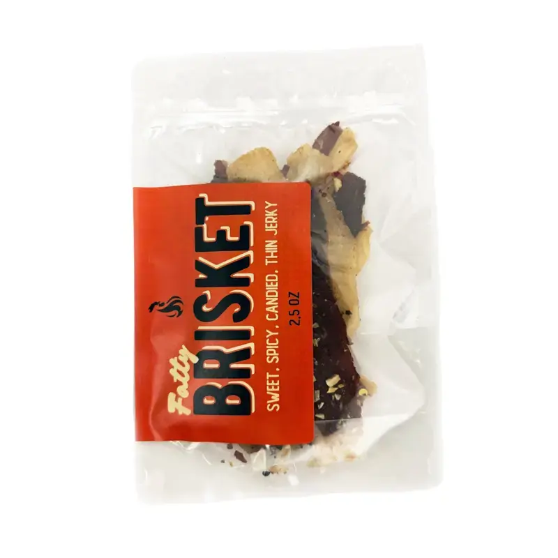 FATTY BRISKET - THIN & CANDIED - SWEET - SPICY - SNACK FATTY BRISKET - THIN & CANDIED - SWEET - SPICY - SNACK