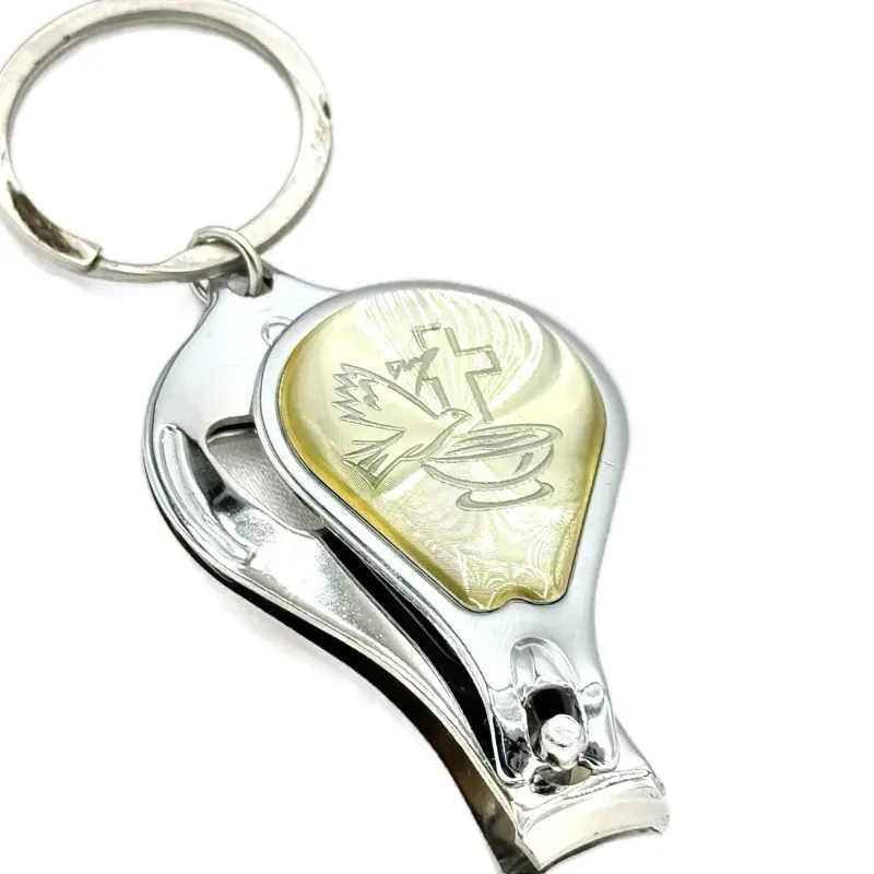 12pcs Keychain, cross and dove, Baptism Party Favors, Recuerdos de Bautizo