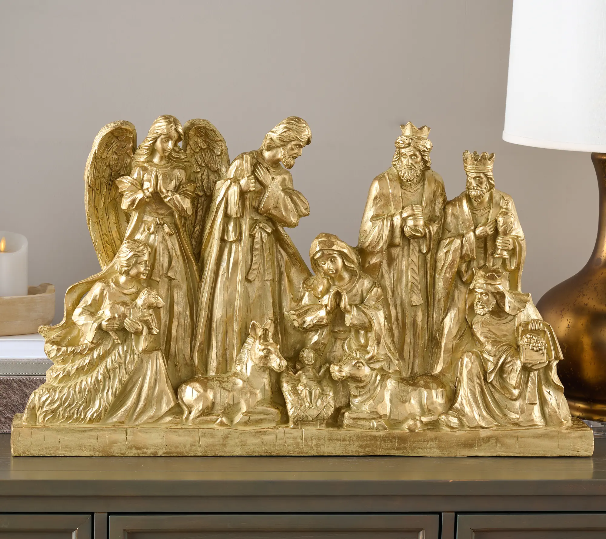 32" Grand Nativity Display by Kim Gravel