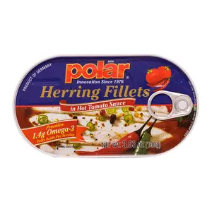 Herring in Hot Tomato Sauce - 3.53 oz - Multiple Pack Sizes