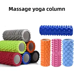 EVA foam shaft yoga column crescent model fitness yoga foam roller yoga massage stick