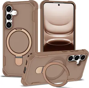 Magnetic Ring Stand Case for Samsung Galaxy S26 (6.3''), Compatible with MagSafe, Military-Grade Drop Protection Shockproof Slim Rugged Phone Cover