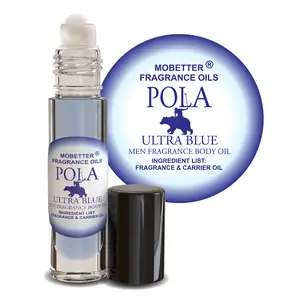 MOBETTER FRAGRANCE OILS Pola Ultra Blue Cologne Body Oil for Men (10ml Roll On)