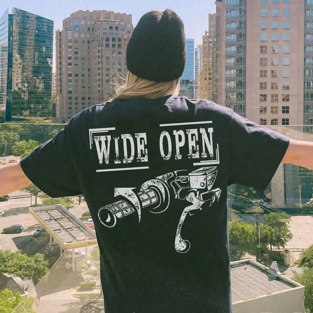 MOTOCROSS Moto Racing Wide Open Brap Dirt Bike T Shirts Supercross Clothing Apparel Men Women Boys Girls Tee Sweatshirt