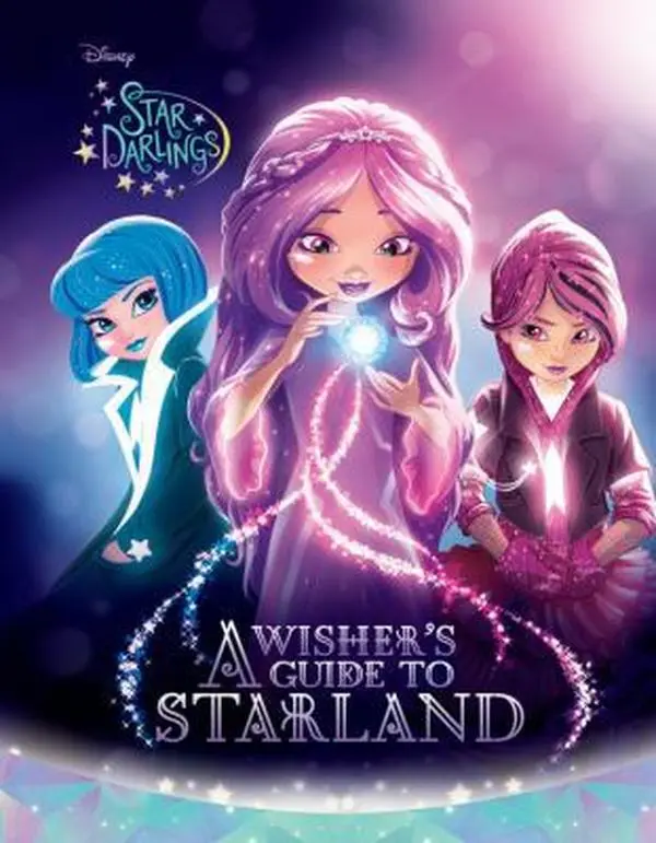 Used Hardcover Book - Disney Books' Star Darlings: A Wisher's Guide to Starland, Tween Targeted, with Wish List Features, Full-Color Art, 176-Page, 1.49 lbs, English Language (School & Educational Office Stationery), 1.49 Pounds