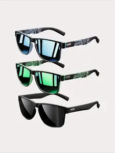 3 pairs of polarized men's and women's sunglasses suitable for fishing, surfing, and sports sunglasses