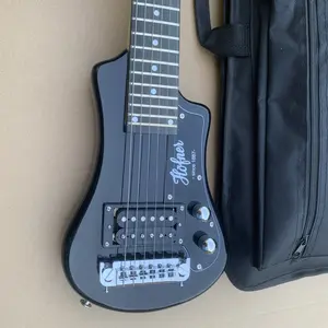 HOFNER HCT-SH-BK SHORTY CONTEMPORY SERIES TRAVEL Electric Guitar In Black