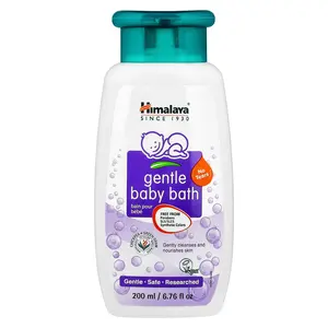 Himalaya Gentle Baby Bath, Chickpea & Green Gram, 6.76 fl oz (200 ml)
