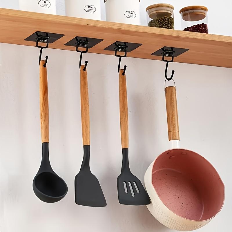 5-piece heavy-duty self-adhesive wall hook - waterproof, versatile, suitable for outerwear, towels, keys, etc. - easy to use in bathrooms, kitchens, and homes