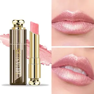 Huasurv Shiny Moisturizing Lip Balm, Metallic Glitter Lipstick, Long-Lasting Shine, Non-Fading, Perfect for Parties and Weddings Hs3560-102