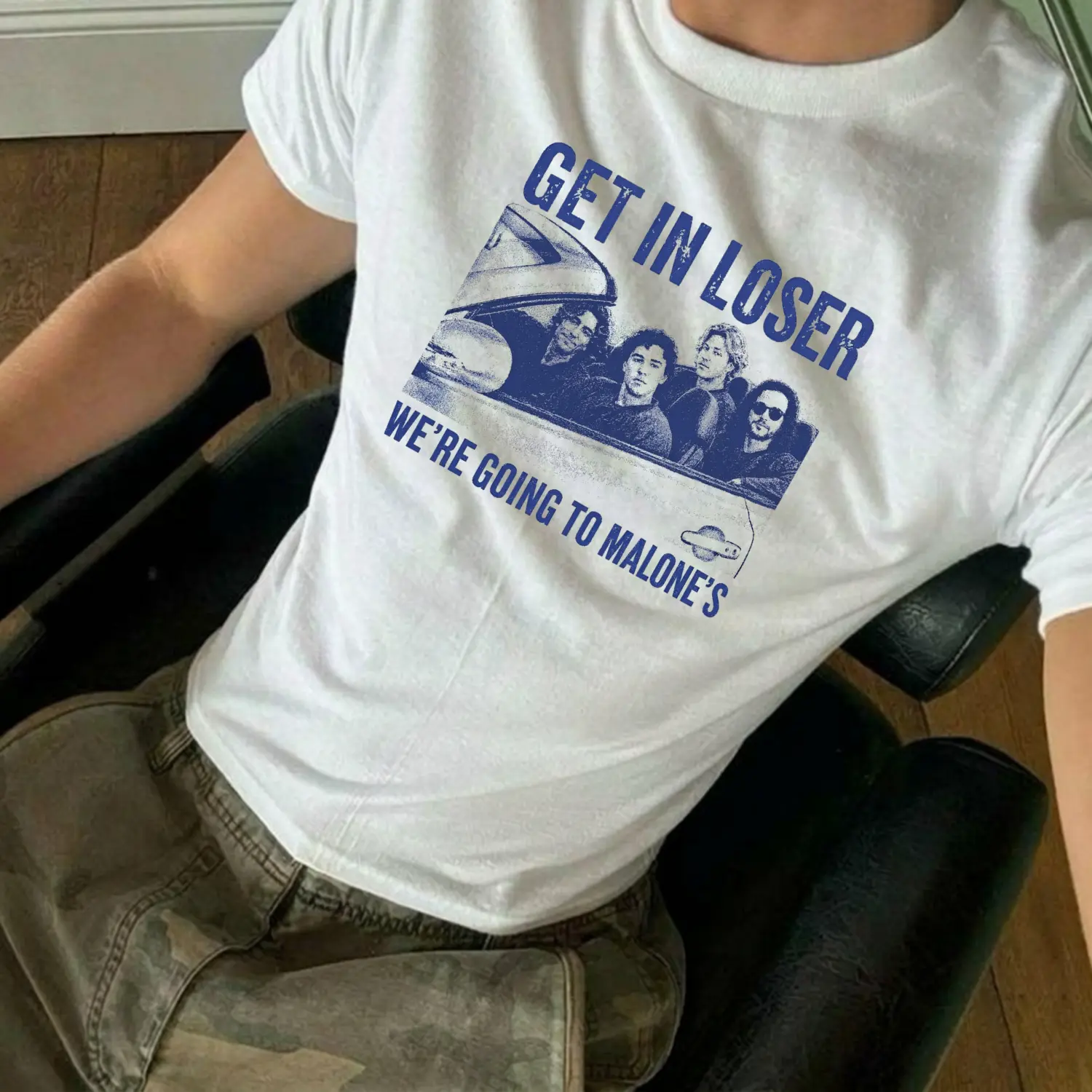 Retro GET IN LOSER WE'RE GOING TO MALONE'S Briar University Shirt, Vintage Hockey Romance Tee, Briar Hockey Team Shirt, Bookish Sports Romance Gift