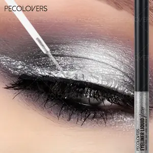 Diamond Liquid Eyeliner,Shiny Eyeliner Eyeshadow Stick,Glitter Eye Highlighter,Suitable For Christmas Makeup,Glitter Shimmer Eyeshadow