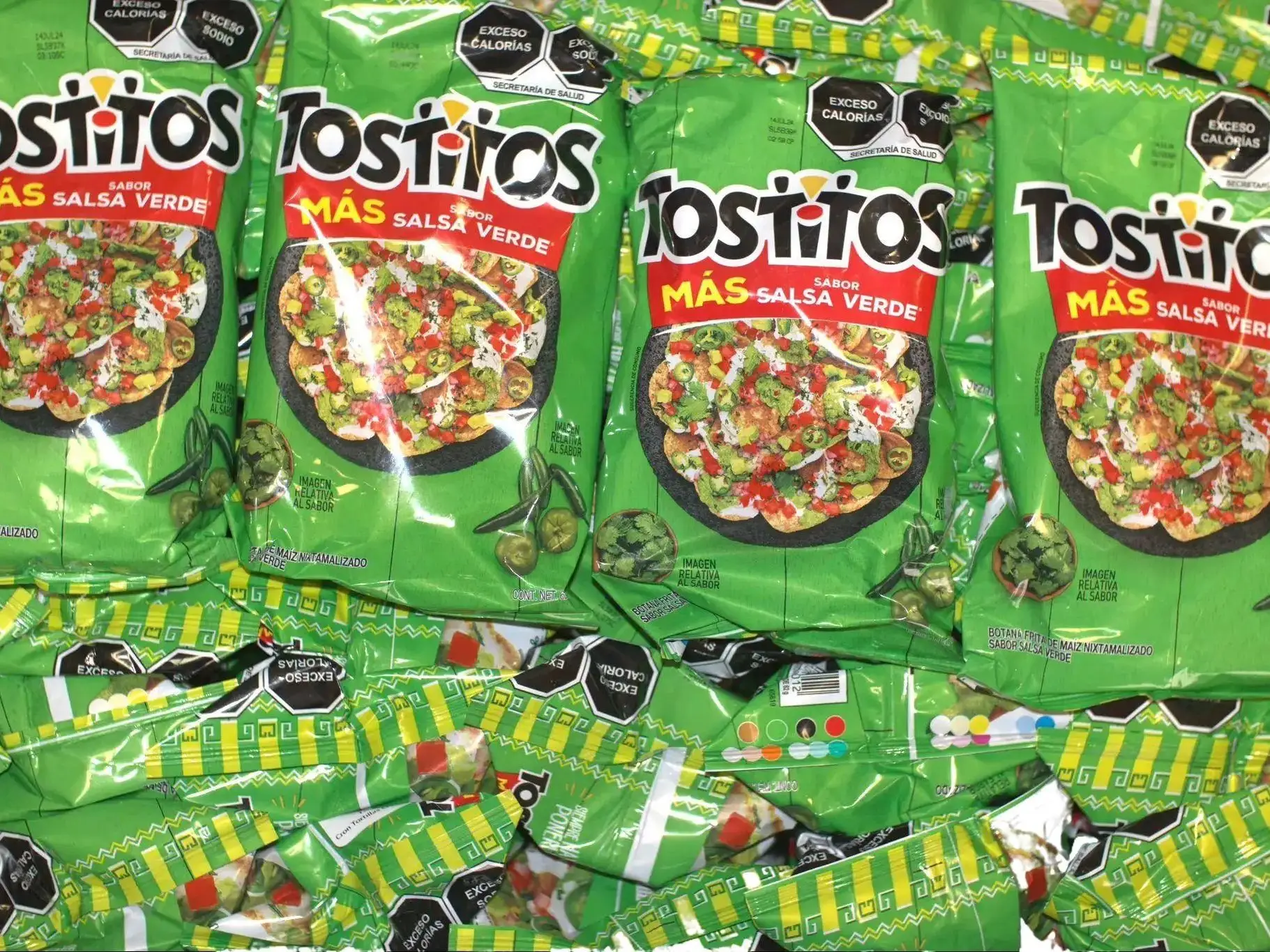 10 - PK Tostitos Salsa Verde - SABRITAS MEXICANAS - MEXICAN CHIPS - PAPITAS MEXICANAS
