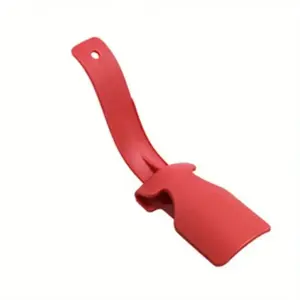 2pcs Lazy Shoes Helper, Shoe Horn Shoe, Lifting Helper For Seniors & Disabled, Plastic Shoehorn Fits All Shoes